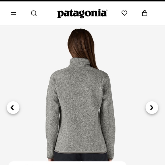 Patagonia Women's Zip Fleece in Medium - Picture 2 of 9